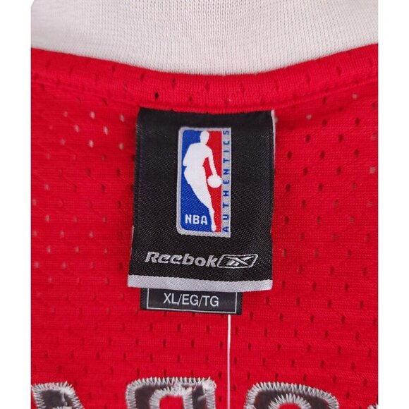 NBA Reebok Houston Rockets Tracy McGrady #1 Swingman Jersey XL Red Sewn NWT - Picture 11 of 13